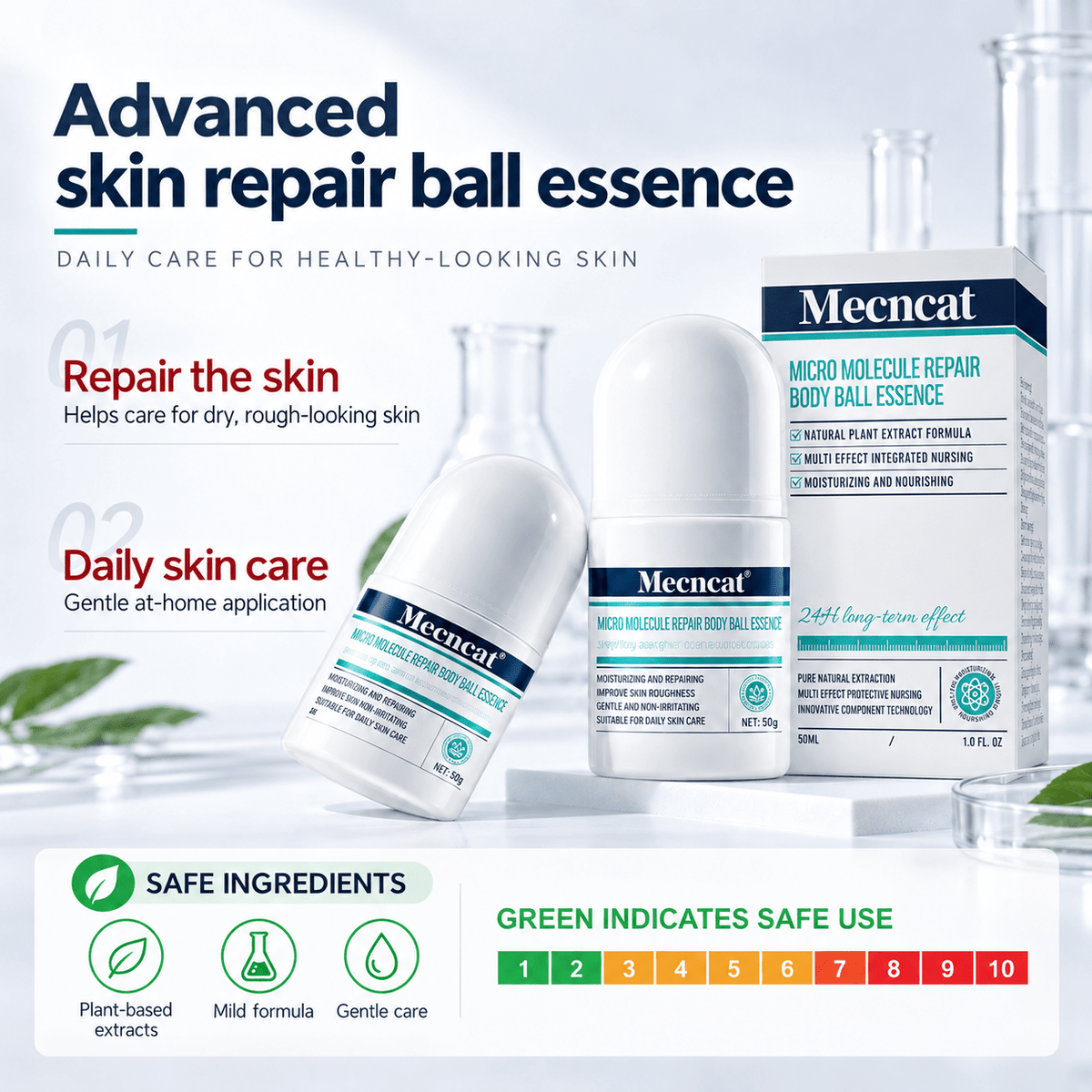 Mecncat Wart Treatment Roll-On: Say Goodbye to Warts and Skin Tags with Precision and Ease - Drteen